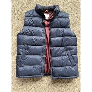 Old Navy Blue Puffer Vest Men’s Full Zip XL